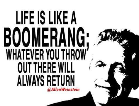 life is like a boomerang